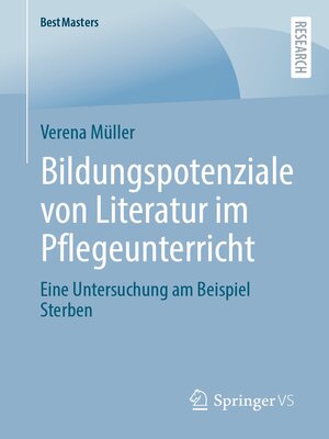 cover image of Bildungspotenziale von Literatur im Pflegeunterricht